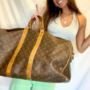Authentic LV keepall 45 duffle bag!